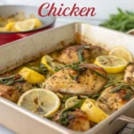 One-Pan Lemon Chicken One-Pan Lemon Chickenjl