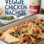 One-Pan Veggie Chicken Nachosjl