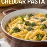 One-Pot Broccoli Cheddar Pasta One-Pot Broccoli Cheddar Pastajl