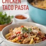 One-Pot Chicken Taco Pasta One-Pot Chicken Taco Pastajl
