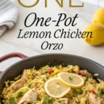 One-Pot Lemon Chicken Orzo One-Pot Lemon Chicken Orzojl