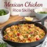Quick Mexican Chicken Rice Skillet Quick Mexican Chicken Rice Skilletjl