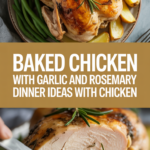 Baked chicken with garlic and rosemary dinner ideas with chicken