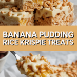 Banana Pudding Rice Krispie Treats Banana Pudding Rice Krispie Treats