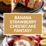 Banana Strawberry Cheesecake Fantasy