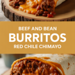 Beef And Bean Burritos Red Chile Chimayo Beef And Bean Burritos Red Chile Chimayo