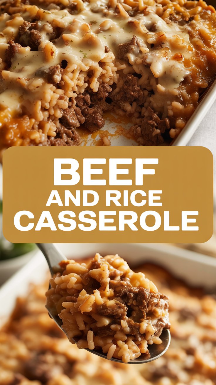 Beef And Rice Casserole
