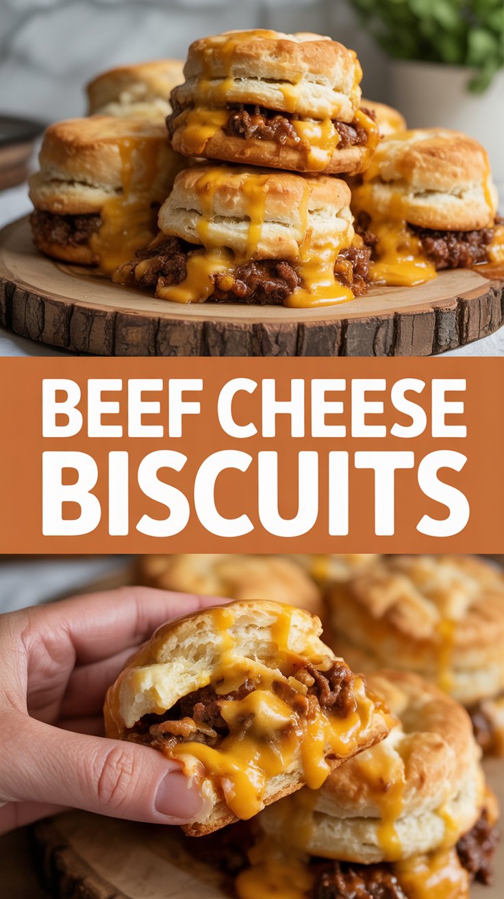 Beef Cheese Biscuits