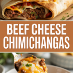 Beef Cheese Chimichangas