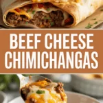 Beef Cheese Chimichangas Beef Cheese Chimichangas