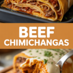 Beef Chimichangas Beef Chimichangas