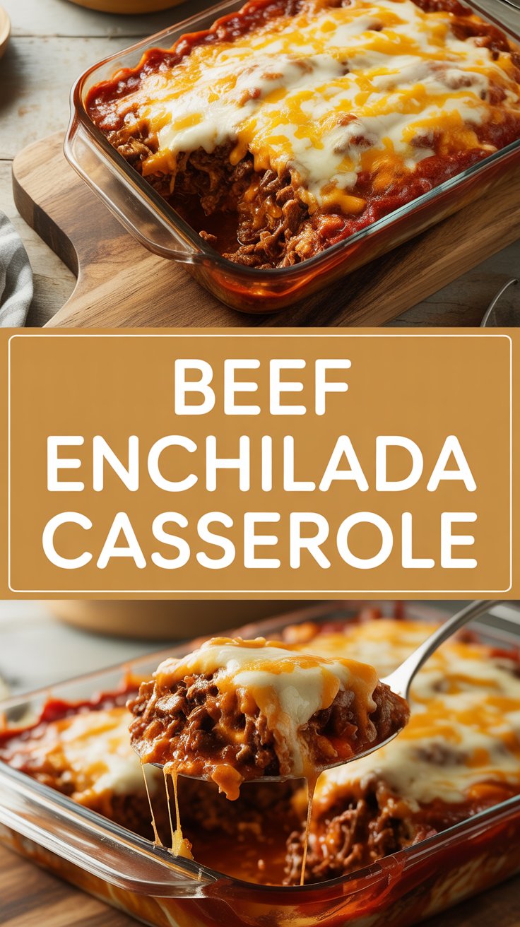 Beef Enchilada Casserole