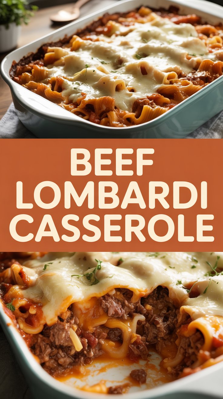 Beef Lombardi Casserole