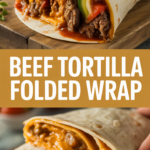 Beef Tortilla Folded Wrap Beef Tortilla Folded Wrap