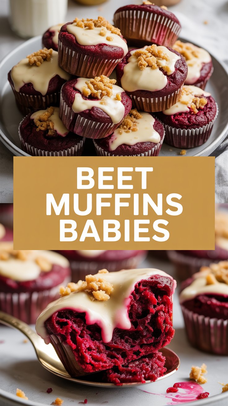 Beet Muffins Babies