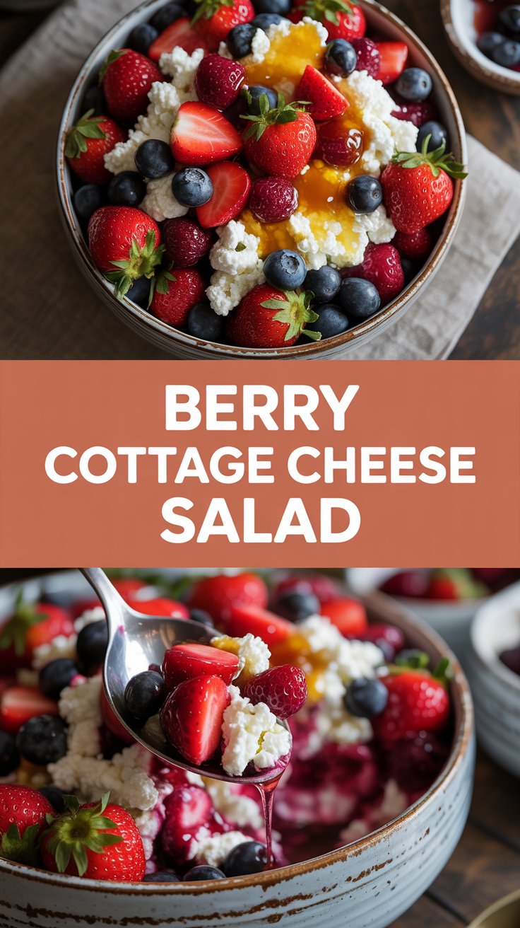 Berry Cottage Cheese Salad