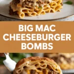 Big Mac Cheeseburger Bombs Big Mac Cheeseburger Bombs