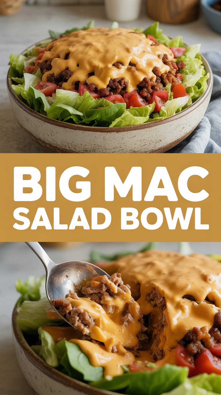 Big Mac Salad Bowl