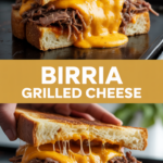 Birria Grilled Cheese Birria Grilled Cheese