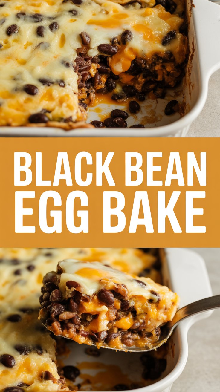 Black Bean Egg Bake