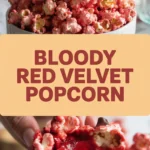 Bloody Red Velvet Popcorn