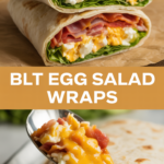 Blt Egg Salad Wraps
