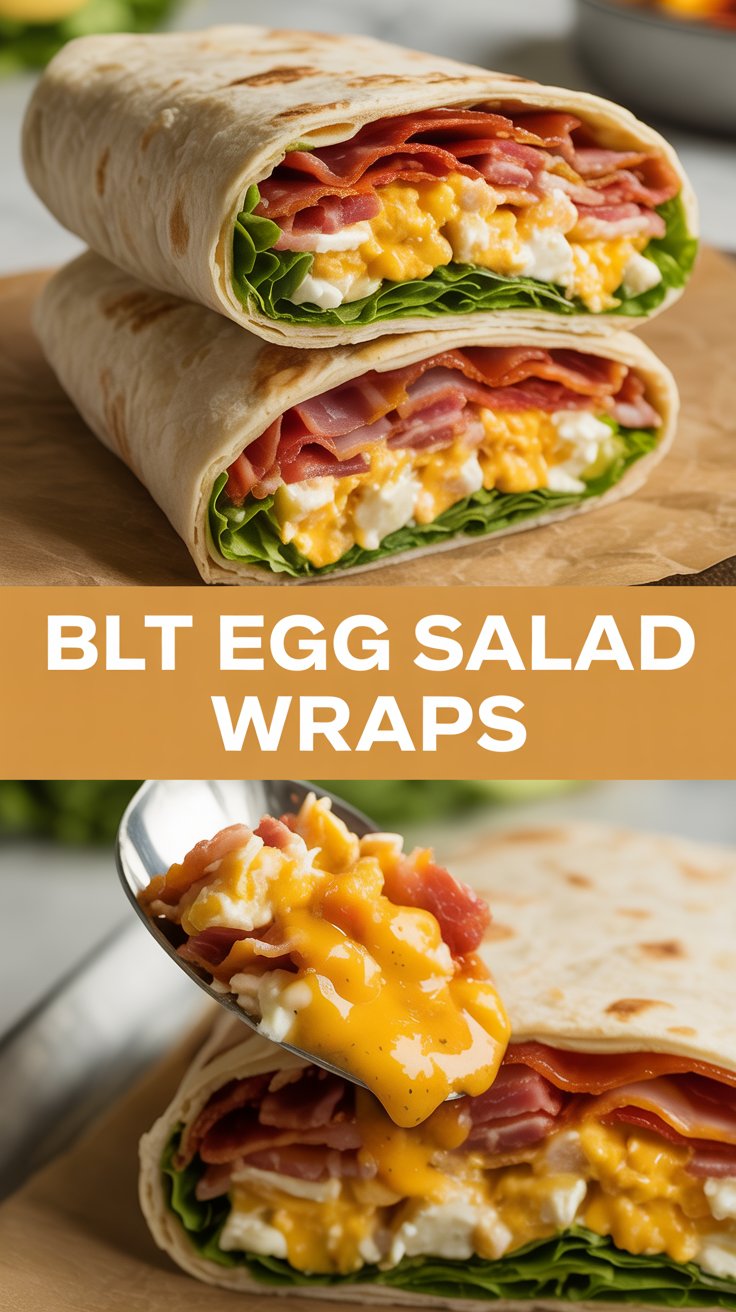 Blt Egg Salad Wraps