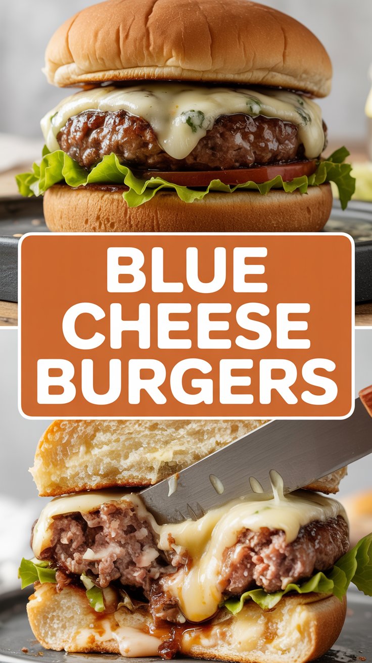 Blue Cheese Burgers