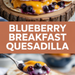 Blueberry Breakfast Quesadilla Blueberry Breakfast Quesadilla