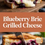 Blueberry Brie Grilled Cheese