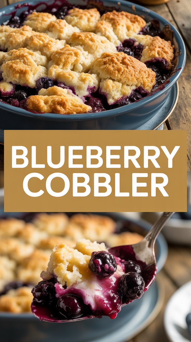 Blueberry Cobbler