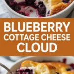 Blueberry Cottage Cheese Cloud