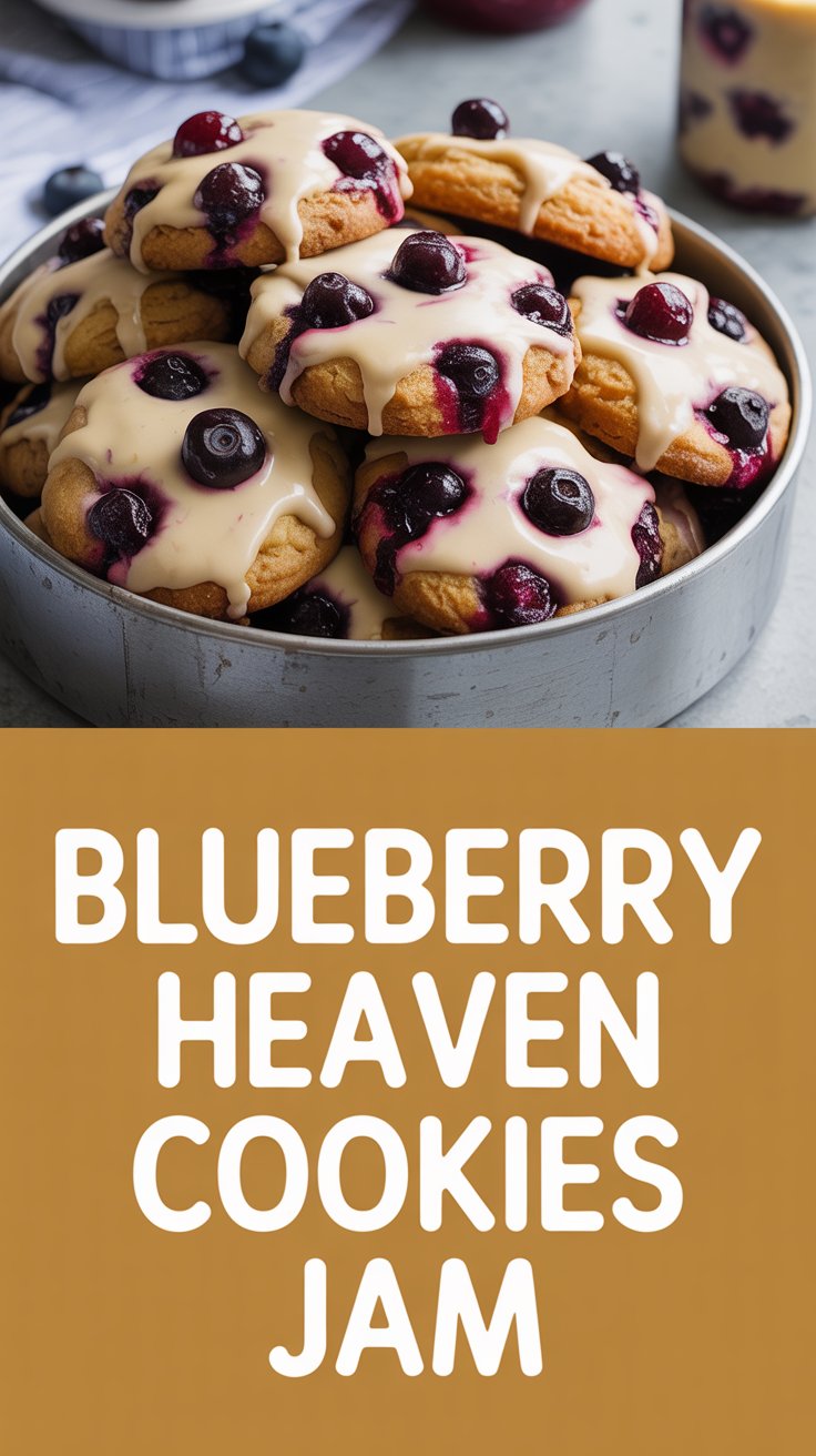 Blueberry Heaven Cookies Jam
