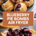 Blueberry Pie Bombs Air Fryer