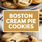 Boston Cream Pie Cookies