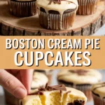 Boston Cream Pie Cupcakes