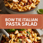 Bow Tie Italian Pasta Salad