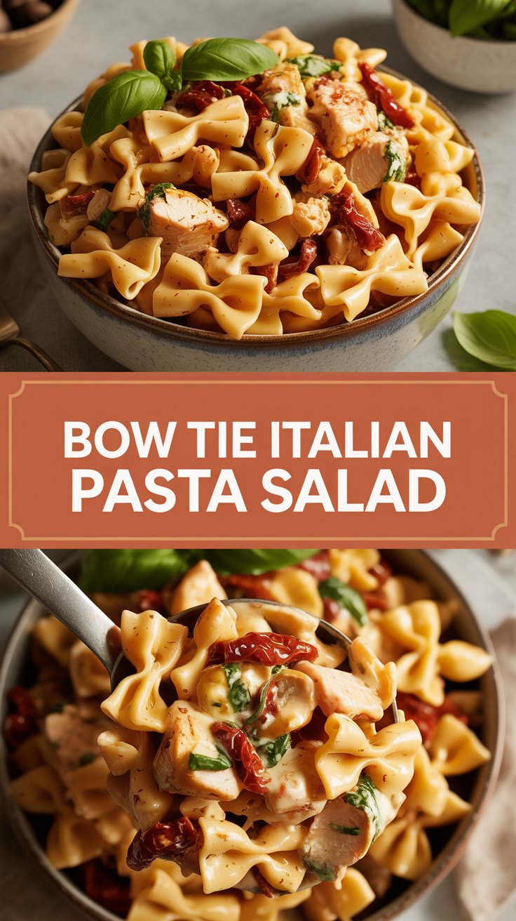 Bow Tie Italian Pasta Salad