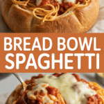Bread Bowl Spaghetti Bread Bowl Spaghetti