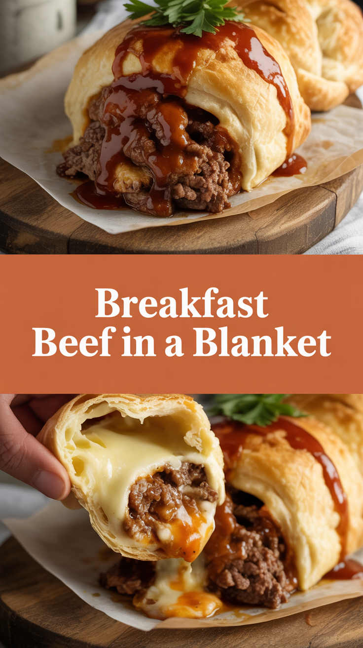Breakfast Beef In A Blanket