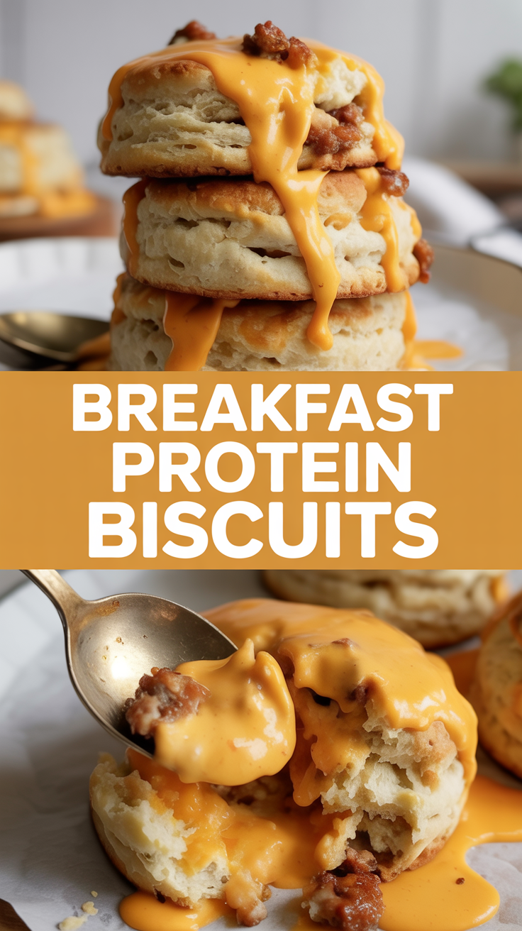 Breakfast Protein Biscuits