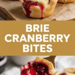 Brie Cranberry Bites Brie Cranberry Bites