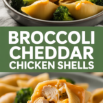 Broccoli Cheddar Chicken Shells