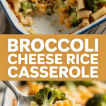 Broccoli Cheese Rice Casserole