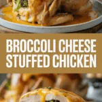 Broccoli Cheese Stuffed Chicken