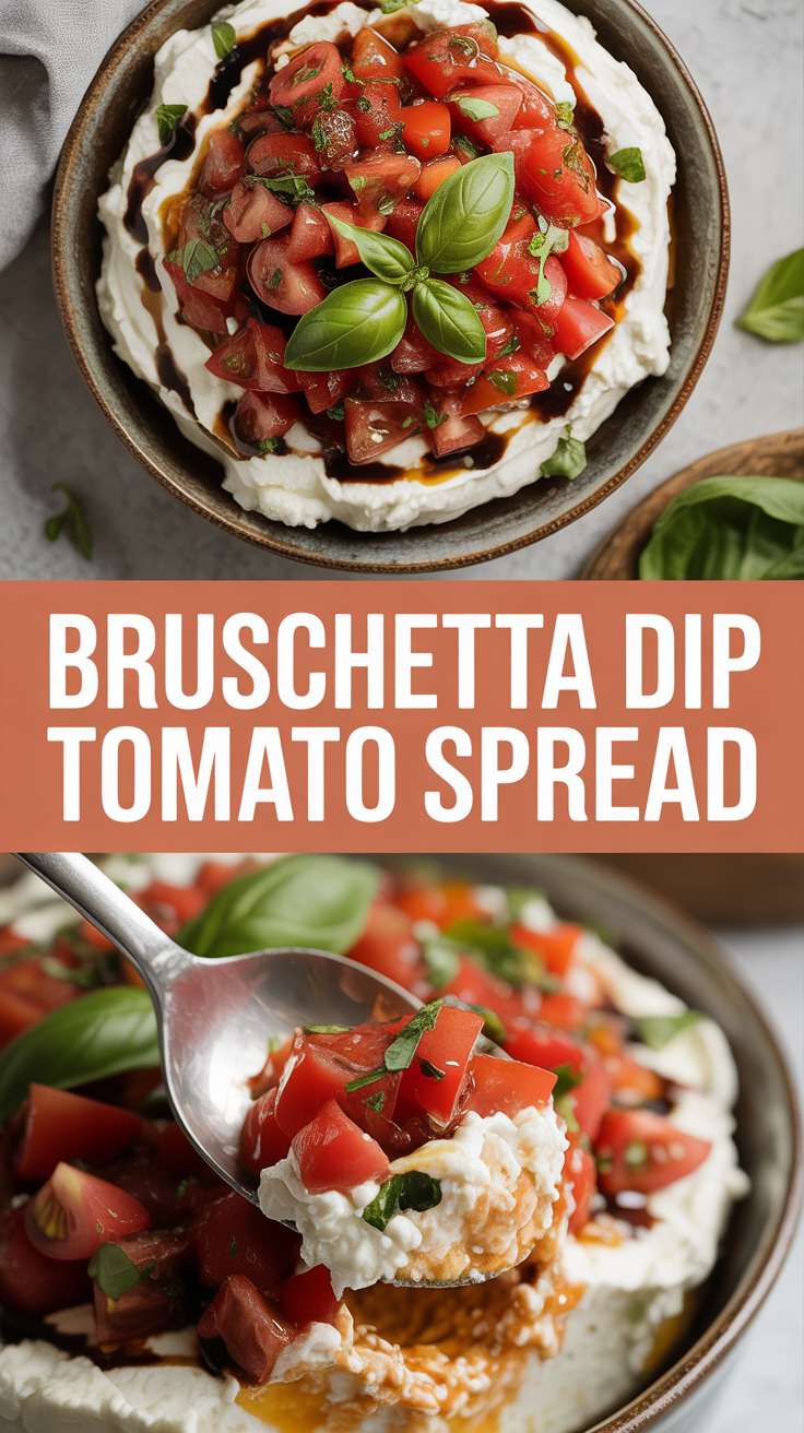 Bruschetta Dip Tomato Spread