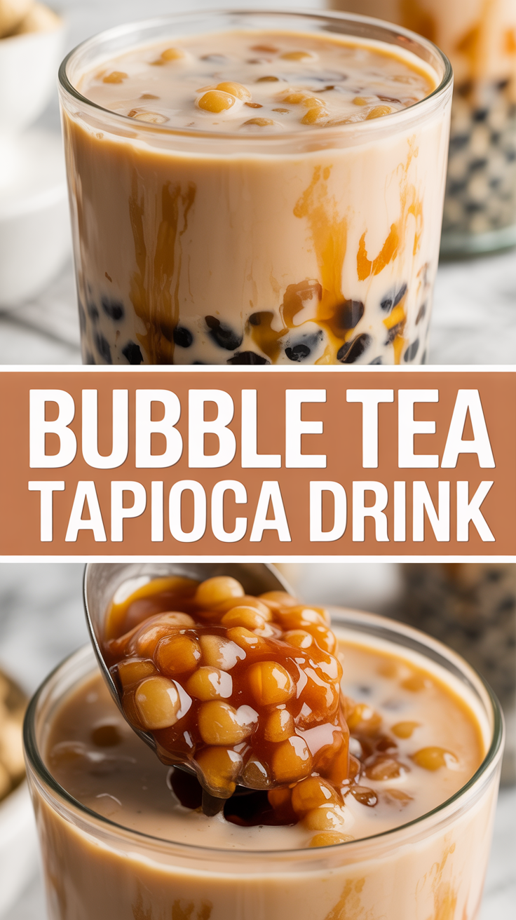 Bubble Tea Tapioca Drink