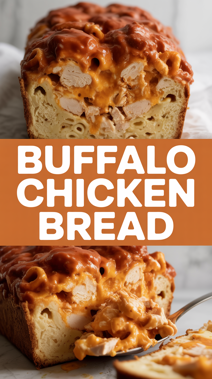 Buffalo Chicken Bread