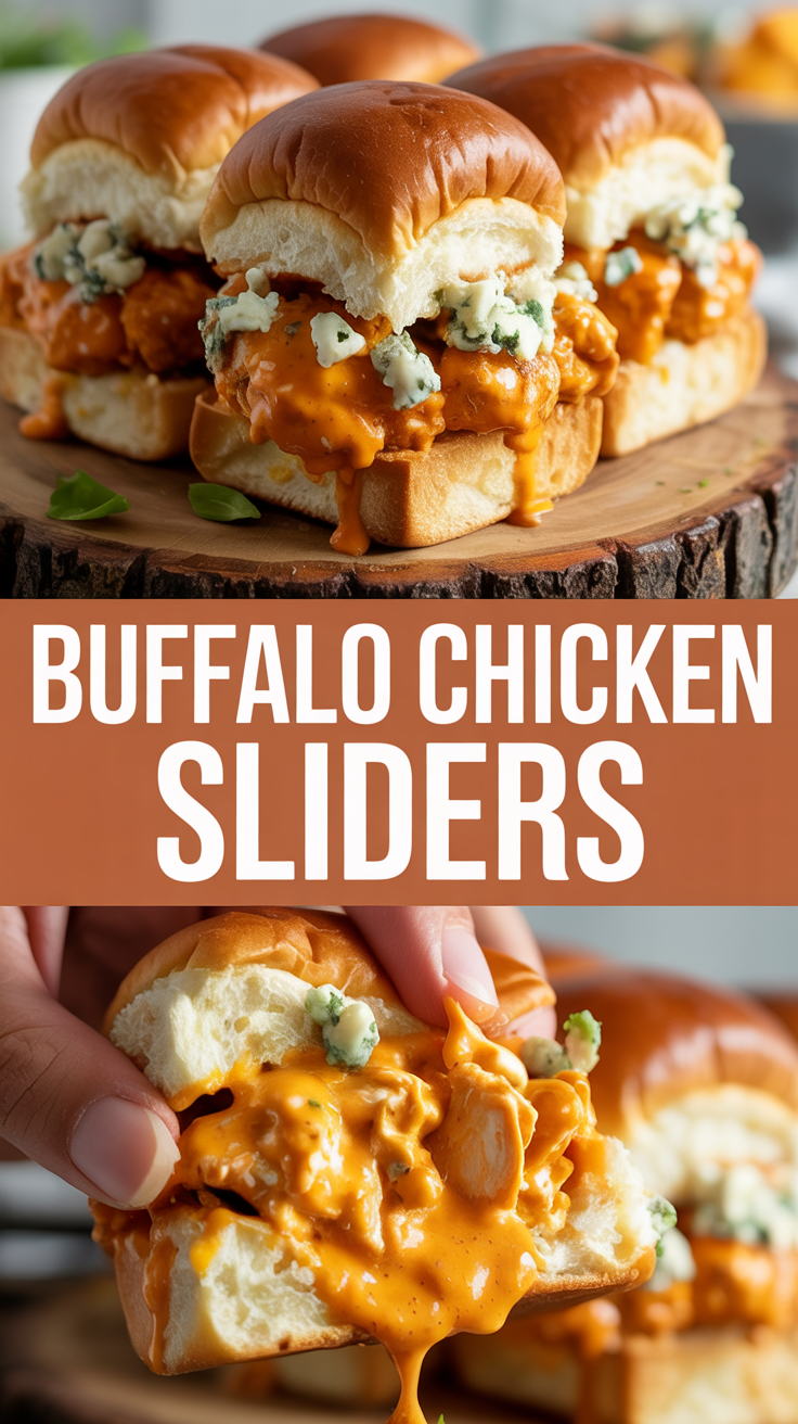 Buffalo Chicken Sliders