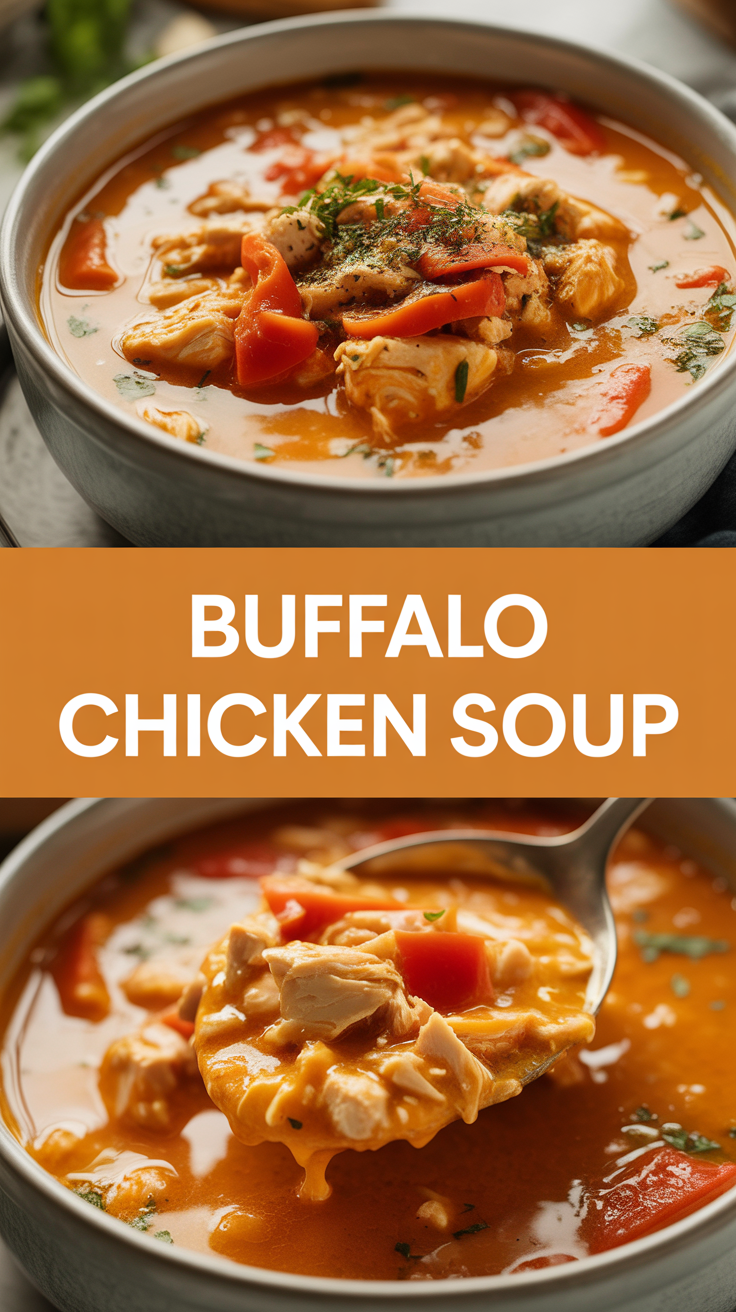 Buffalo Chicken Soup